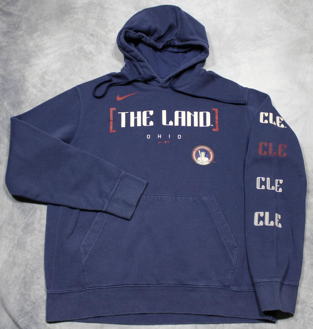 Cleveland Cavaliers Hoodie Mens Medium Blue NBA Basketball Nike The Land CLE